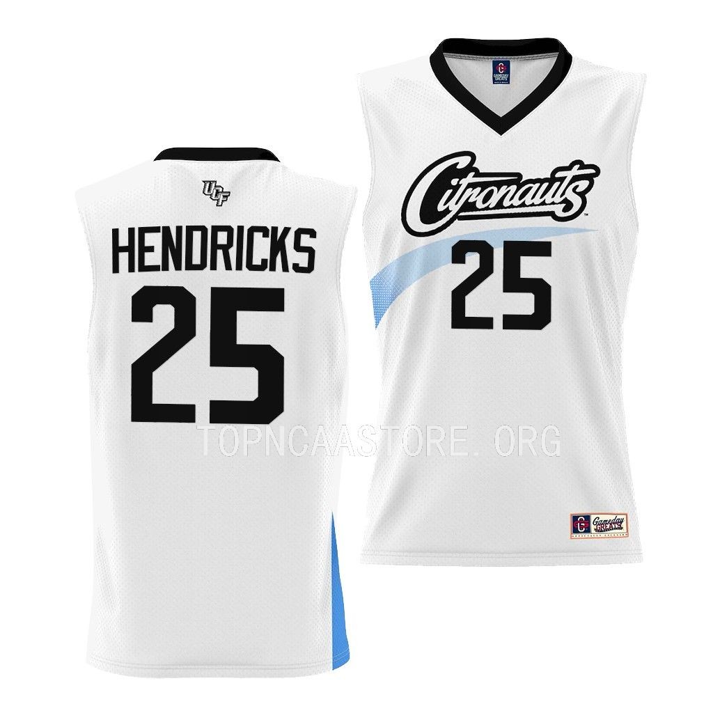 UCF Knights Space Game Taylor Hendricks #25 White Jersey DNK04GXV