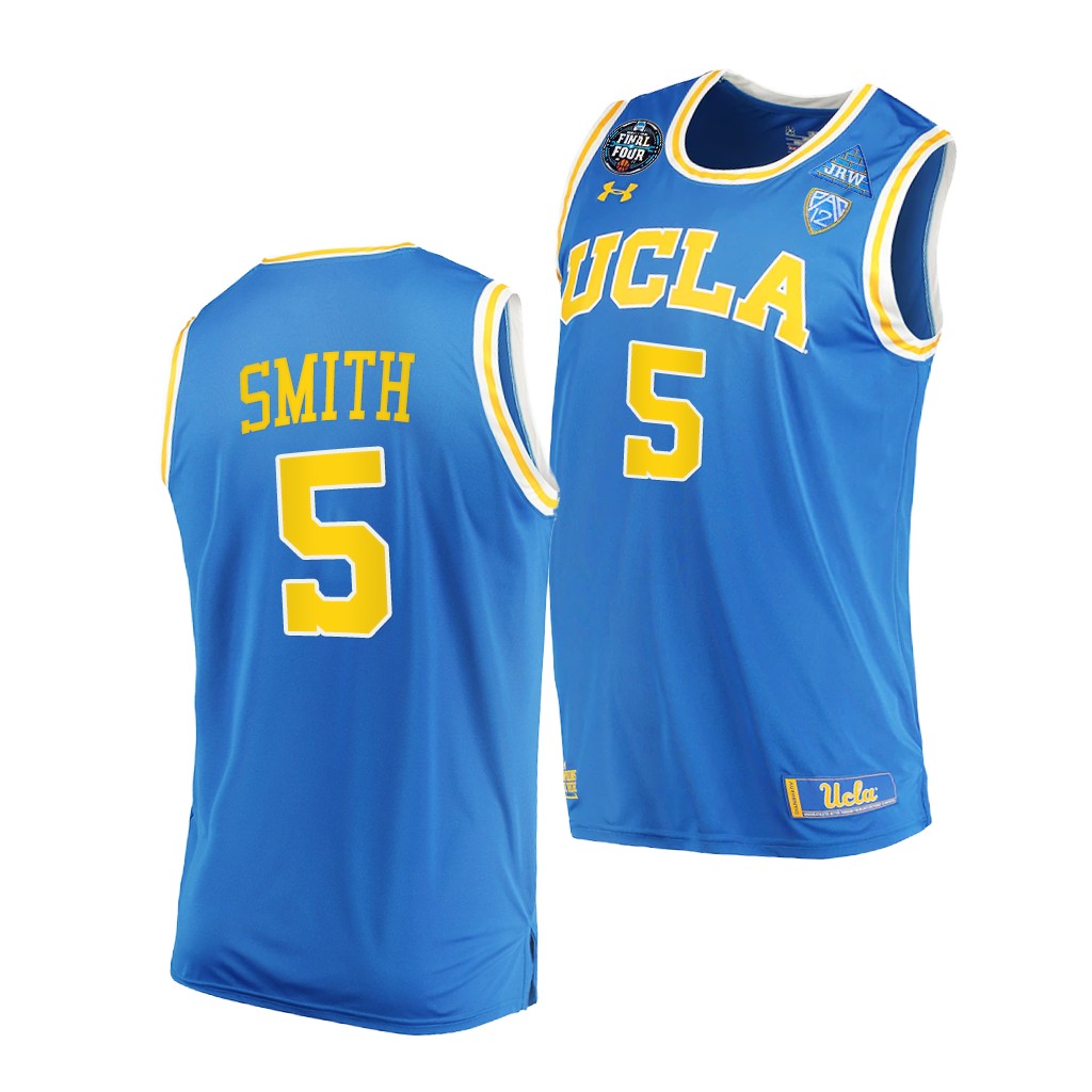 UCLA Bruins Chris Smith March Madness Final Four Blue PAC-12 Jersey 9TSUNGXV