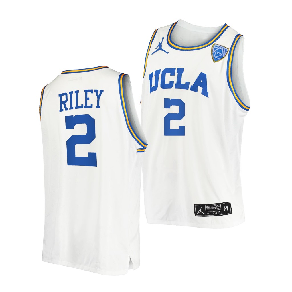 UCLA Bruins Cody Riley #2 White College Jersey Home 70KKTGXV