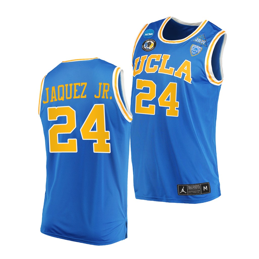 UCLA Bruins Jaime Jaquez Jr. #24 Blue College Jersey Away QA8SFGXV