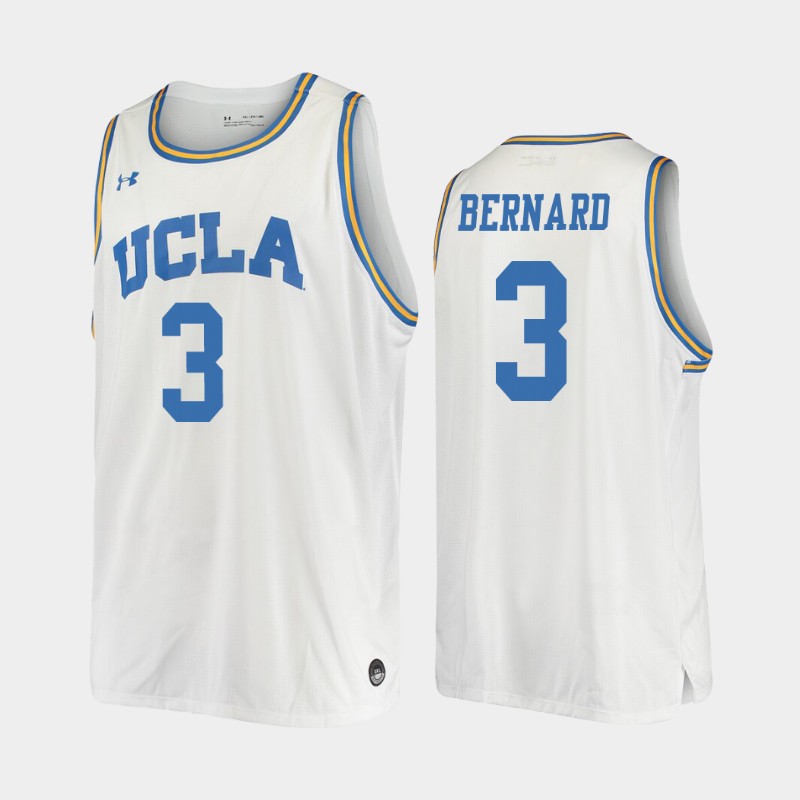 UCLA Bruins UCLA Bruins Jules Bernard White -20 College Jersey WWUXHGXV