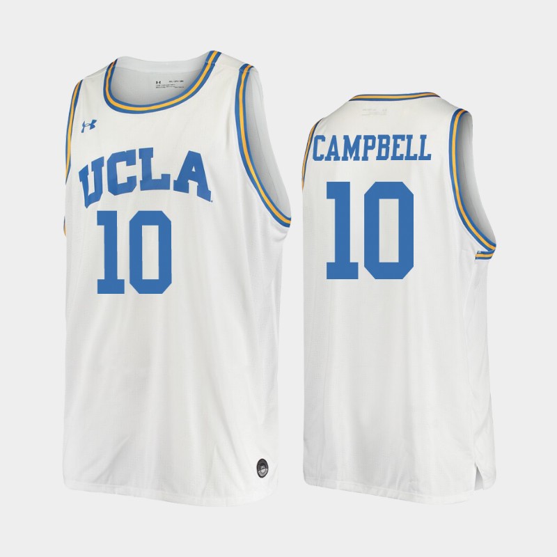 UCLA Bruins UCLA Bruins Tyger Campbell White -20 College Jersey TPUHLGXV