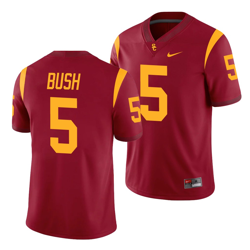 USC Trojans Reggie Bush Cardinal College Alumni Player Game Jersey SW54JGXV