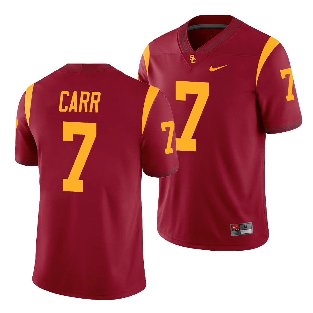 USC Trojans Stephen Carr Cardinal College Alumni Player Game Jersey XR1XVGXV