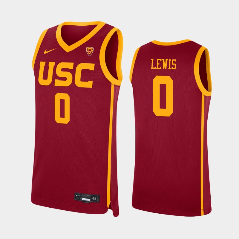 USC Trojans Talin Lewis Cardinal -20 College Jersey ZMEPUGXV