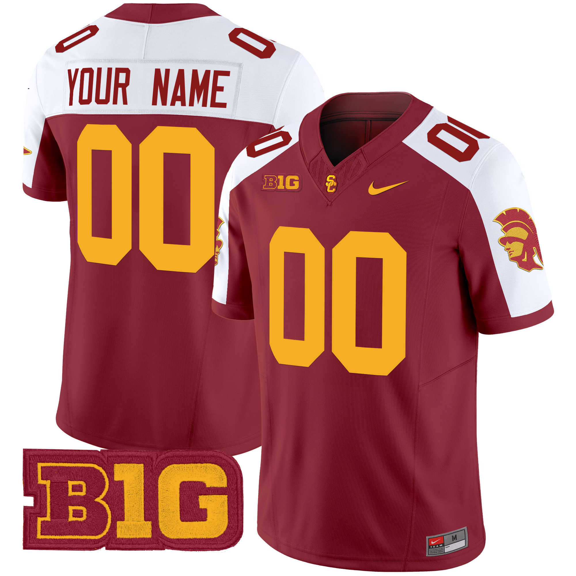 USC Trojans Vapor Limited Custom Jersey - All stitched #1 CFGX1GXV