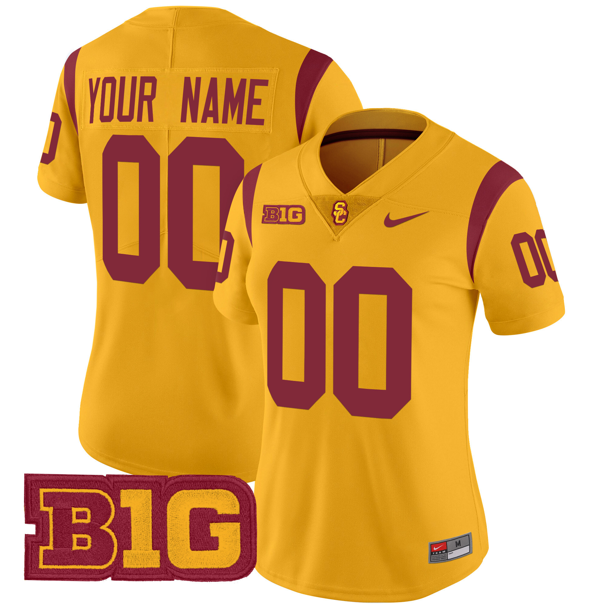 USC Trojans Vapor Limited Custom Jersey - All stitched #12 WJZKHGXV