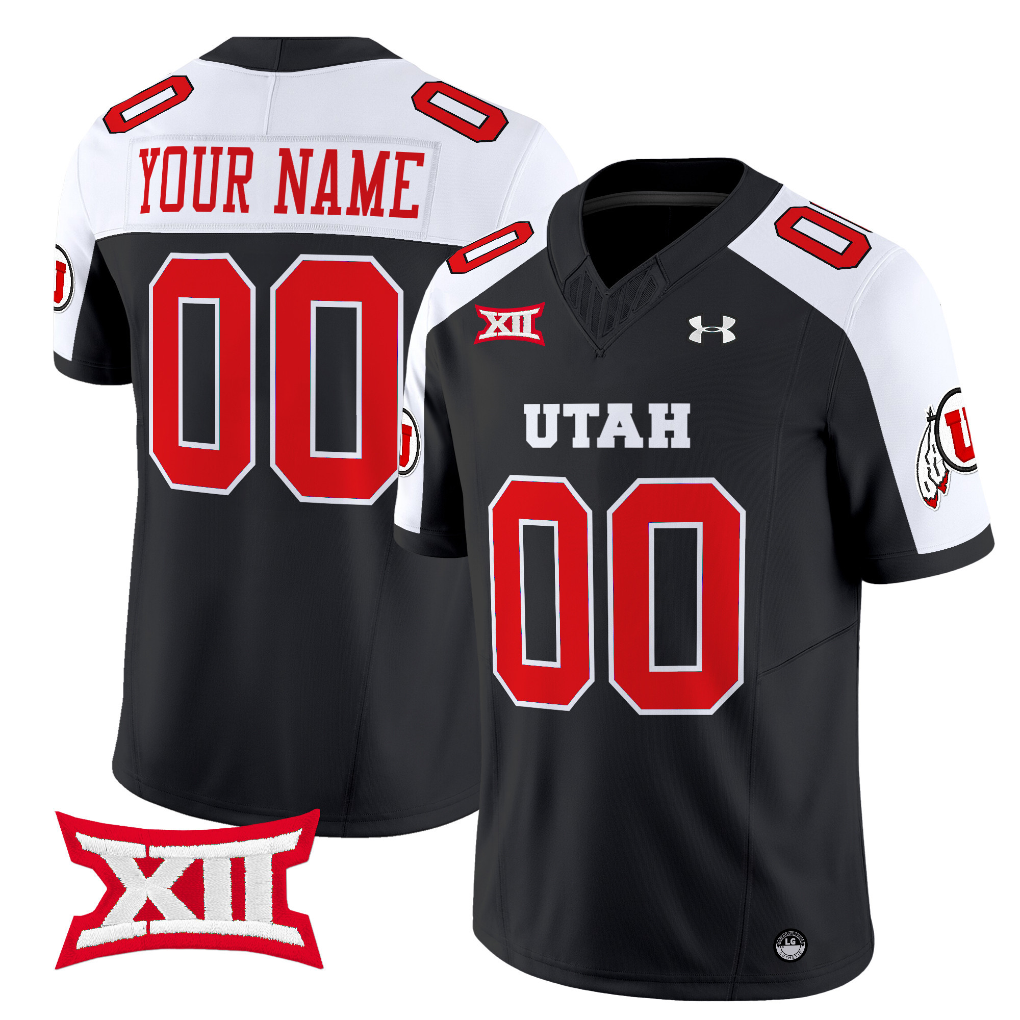 Utah Utes Vapor Limited Custom Jersey - All Stitched #5 Y0XBDGXV