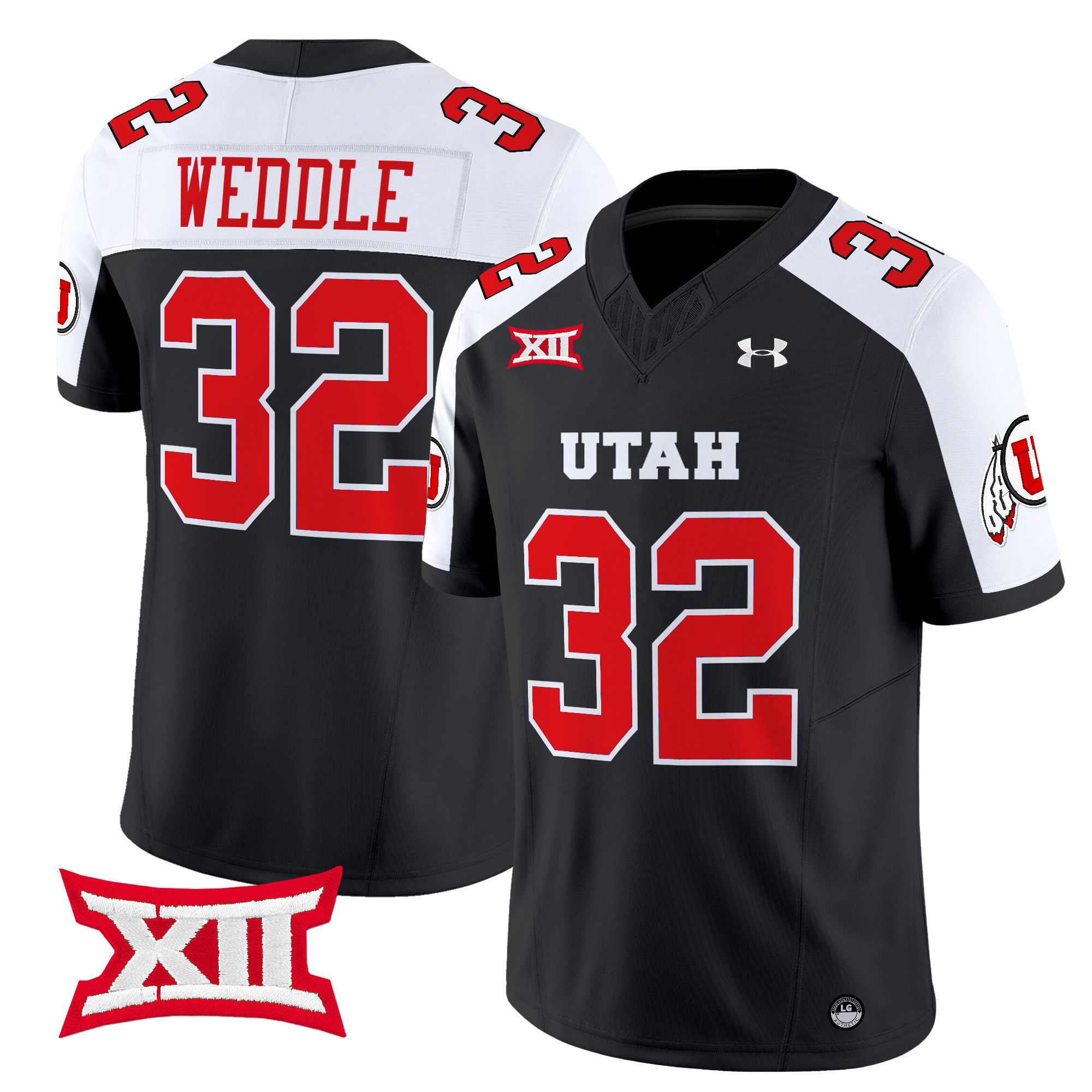 Utah Utes Vapor Limited Jersey - All Stitched #34 TAAAGGXV