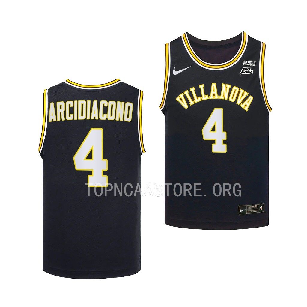Villanova Wildcats Chris Arcidiacono 70s Retro Jersey Youth Navy DJW1EGXV