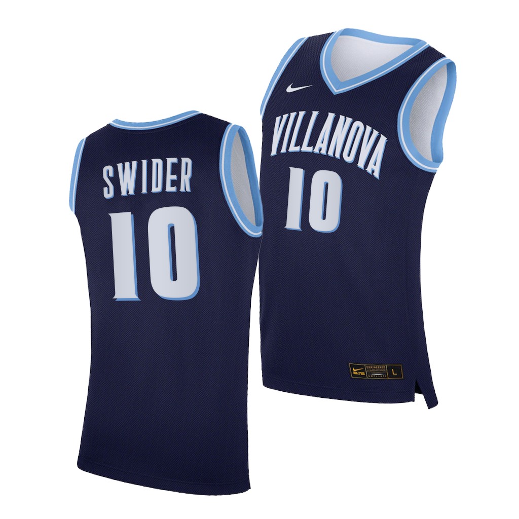 Villanova Wildcats Cole Swider Navy -21 College Jersey NFAT6GXV
