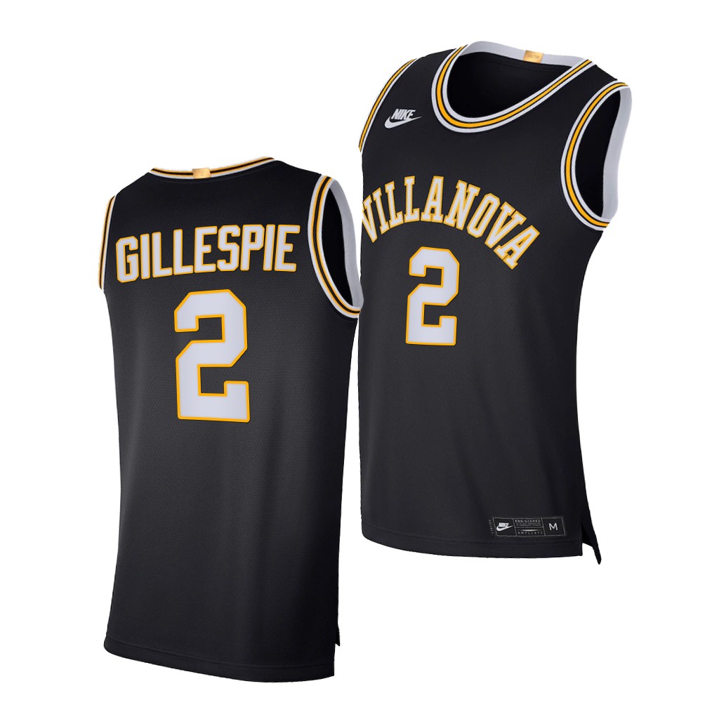 Villanova Wildcats Collin Gillespie #2 Navy Elite Jersey -22 Retro Limited CG9BXGXV