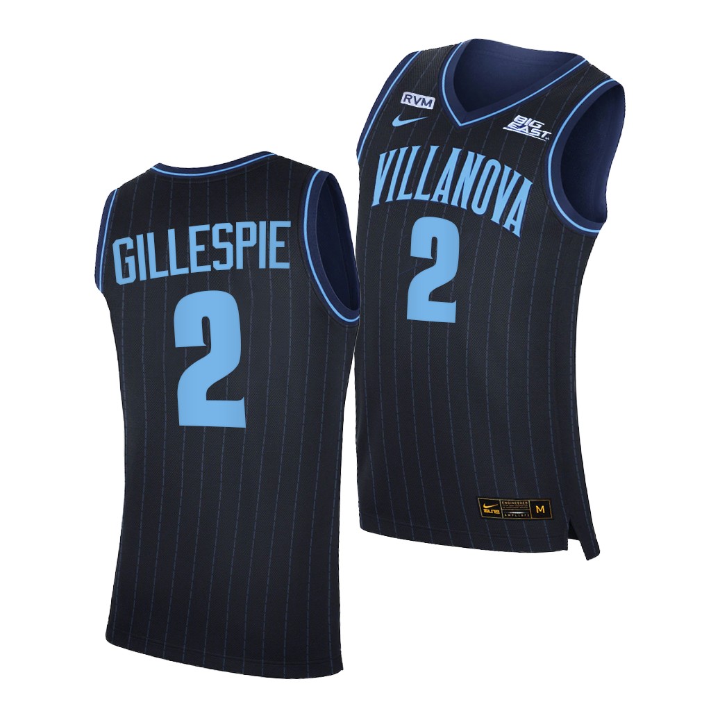 Villanova Wildcats Collin Gillespie Navy -21 College Big East Jersey 0E6DCGXV