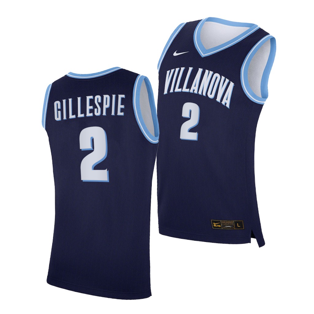 Villanova Wildcats Collin Gillespie Navy -21 College Jersey OYDBHGXV