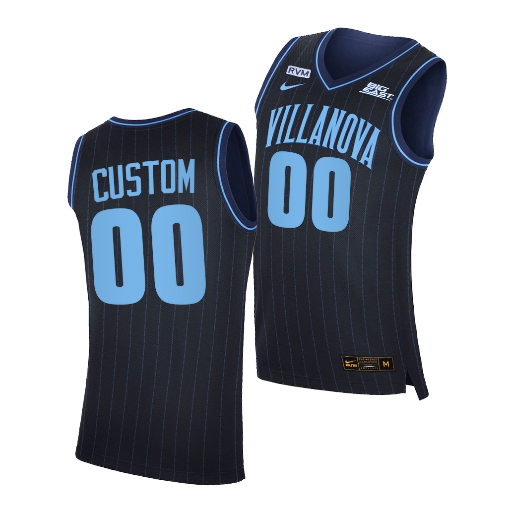 Villanova Wildcats Custom Navy -21 College Big East Jersey 42GDBGXV