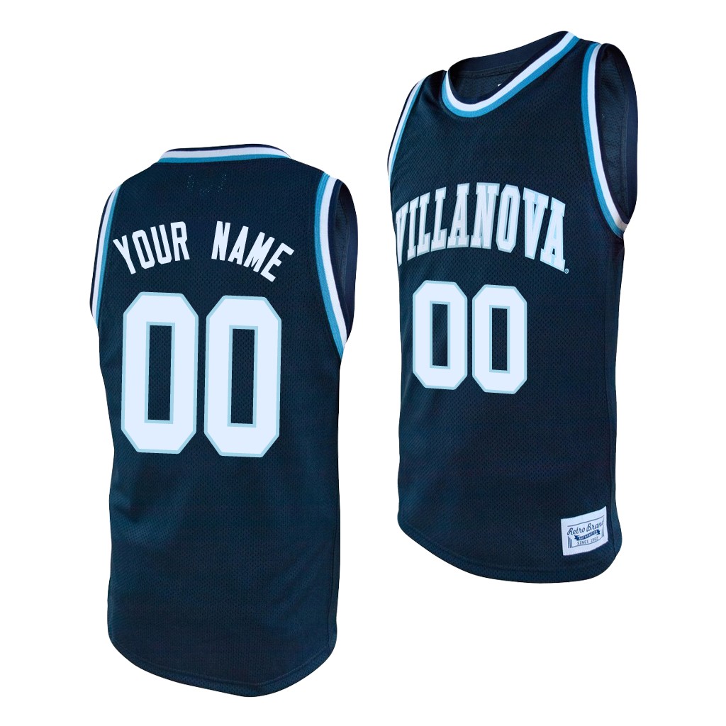Villanova Wildcats Custom Navy Alumni College Baketball Jersey Villanova Wildcats LUXSYGXV