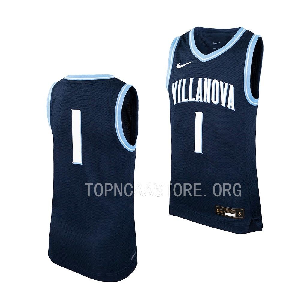 Villanova Wildcats Icon Jersey Youth Navy MRYQYGXV
