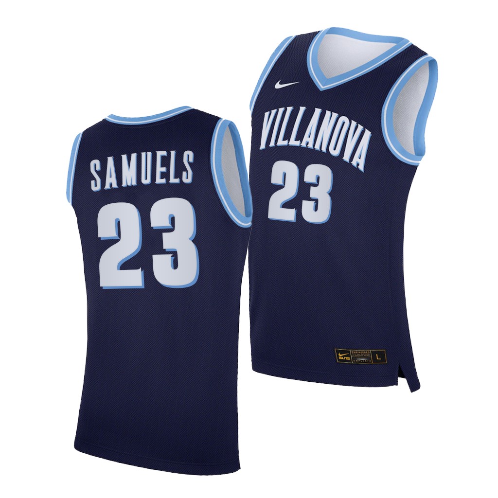 Villanova Wildcats Jermaine Samuels Navy -21 College Jersey 5RNDDGXV