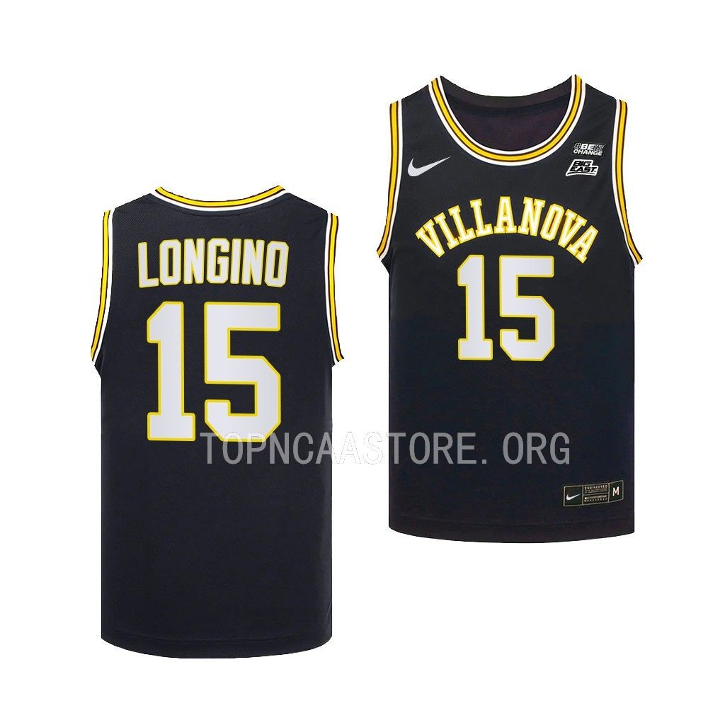 Villanova Wildcats Jordan Longino 70s Retro Jersey Youth Navy 1HK1NGXV