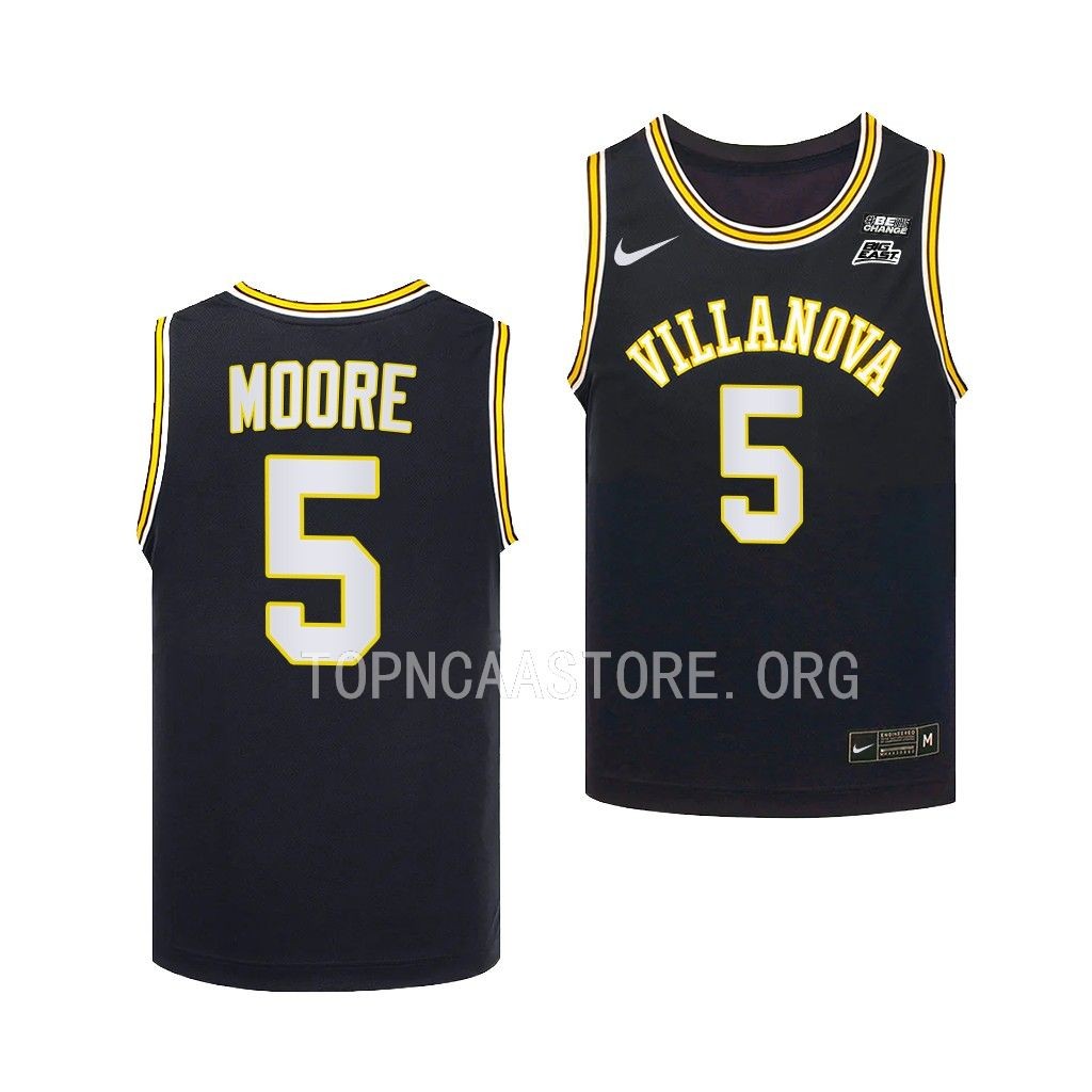 Villanova Wildcats Justin Moore 70s Retro Jersey Youth Navy F848MGXV