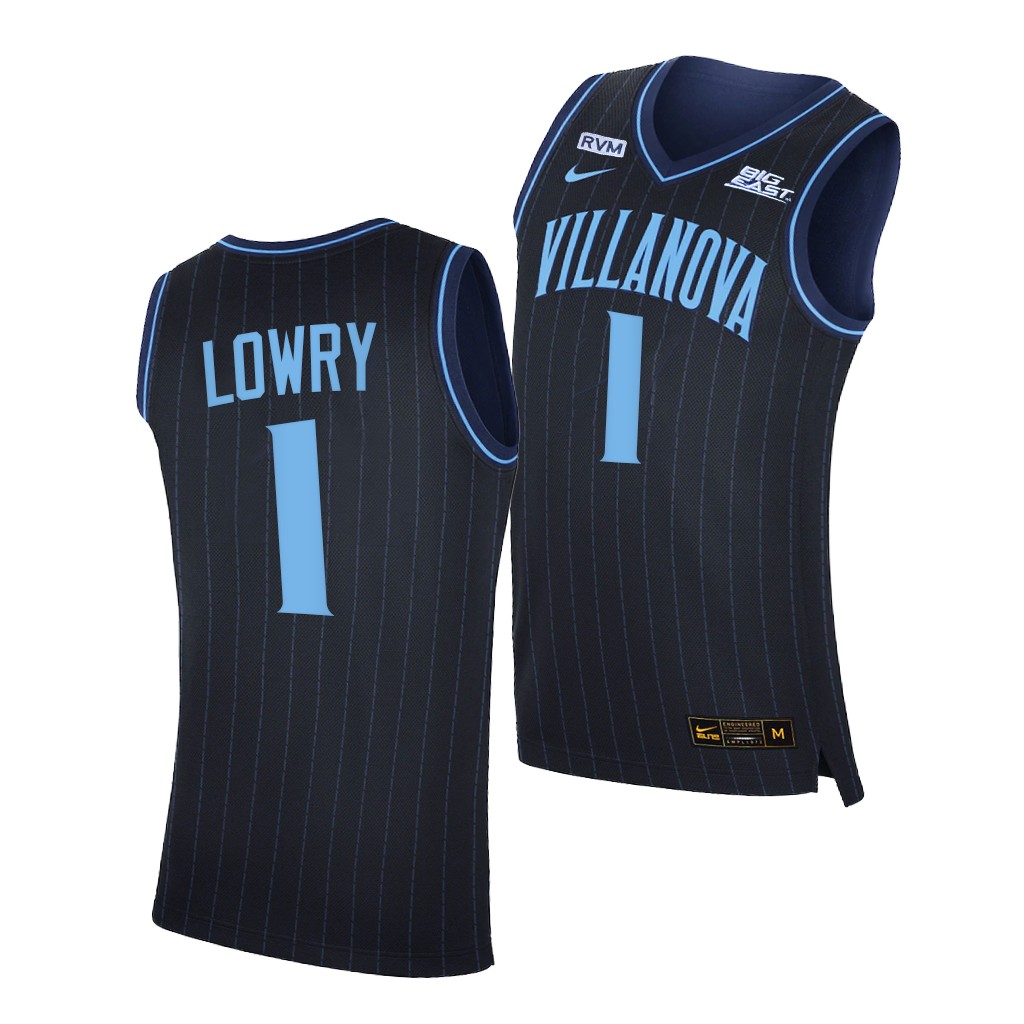 Villanova Wildcats Kyle Lowry Navy -21 College Big East Jersey C7N8CGXV