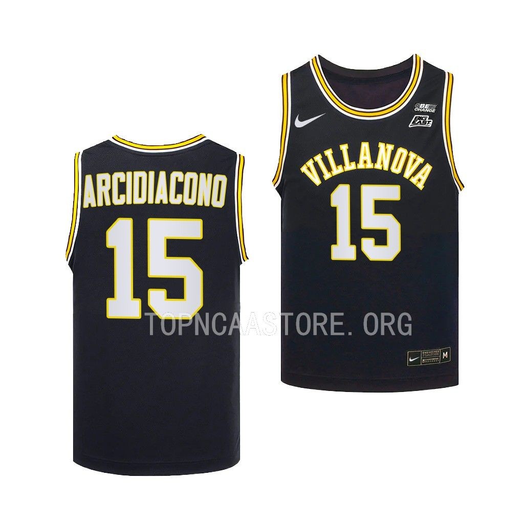 Villanova Wildcats Ryan Arcidiacono 70s Retro Alumni Jersey Youth Navy QCCUEGXV