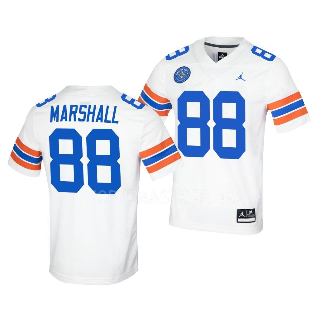 Wilber Marshall Florida Gators Ring Of Honor Untouchable Jersey White #88 Uniform SQFSCGXV
