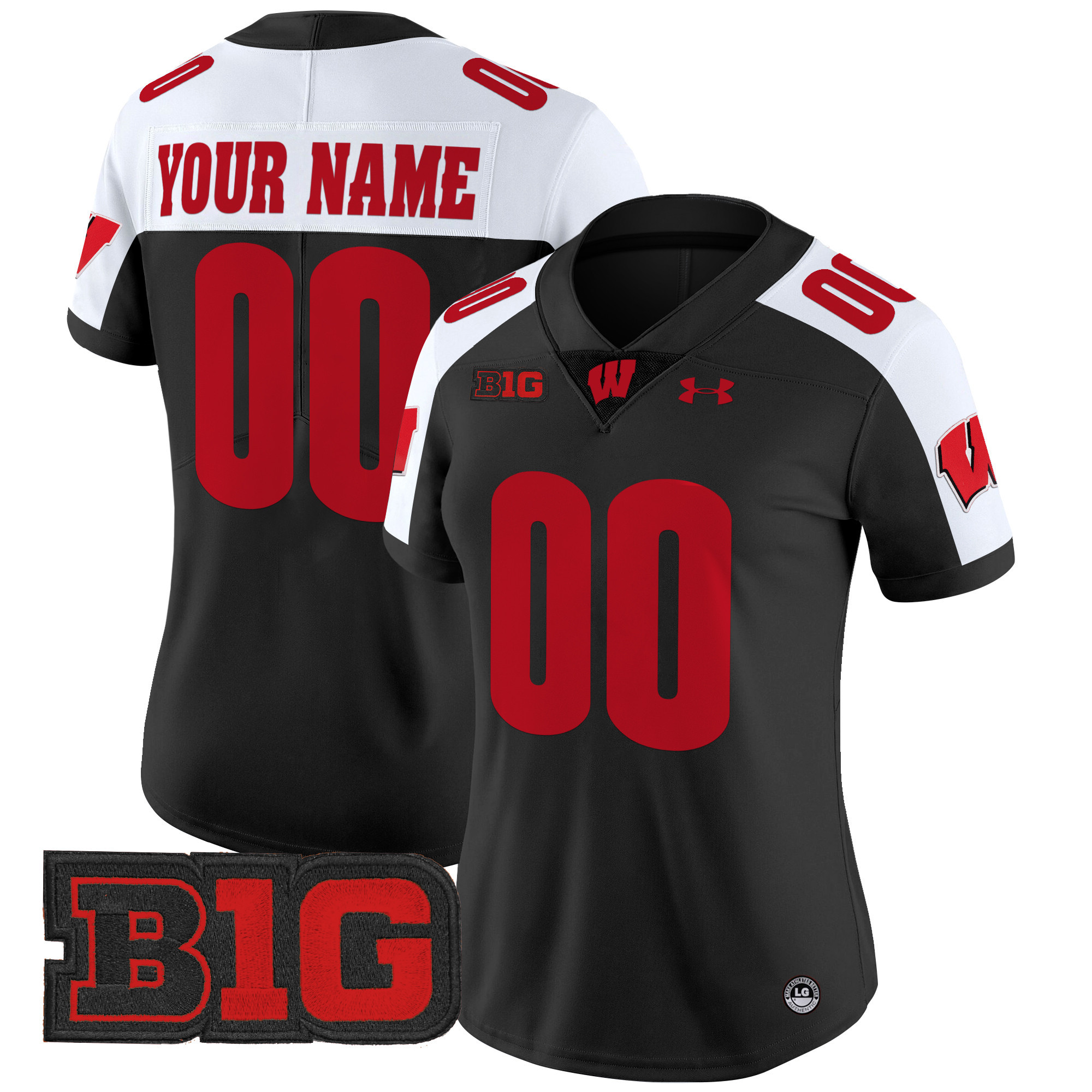Wisconsin Badgers Vapor Limited Custom Jersey - All Stitched #7 9D7MSGXV