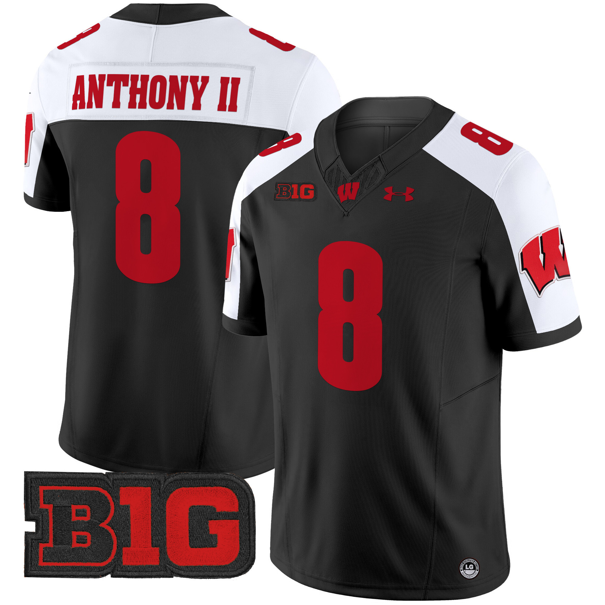 Wisconsin Badgers Vapor Limited Jersey - All Stitched #11 PUBNRGXV