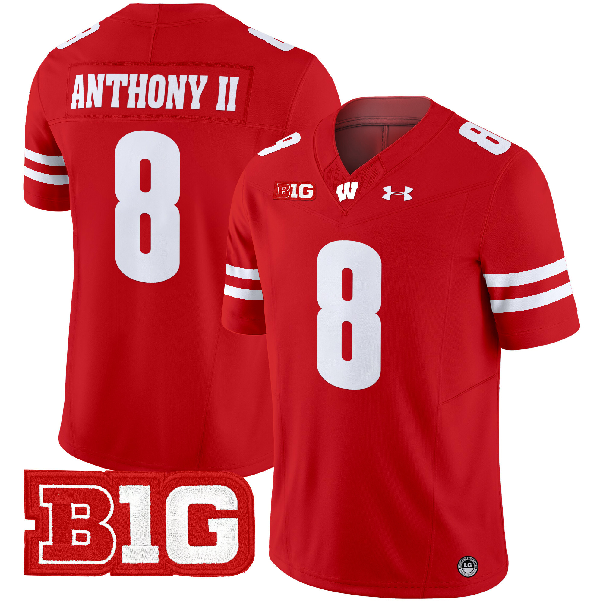 Wisconsin Badgers Vapor Limited Jersey - All Stitched #19 Z7KSUGXV