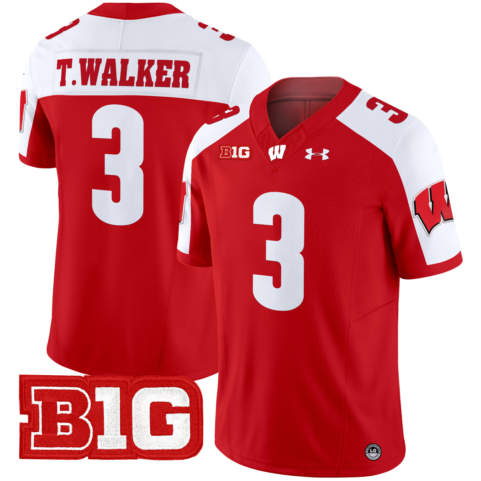 Wisconsin Badgers Vapor Limited Jersey - All Stitched #2 8RHSGGXV