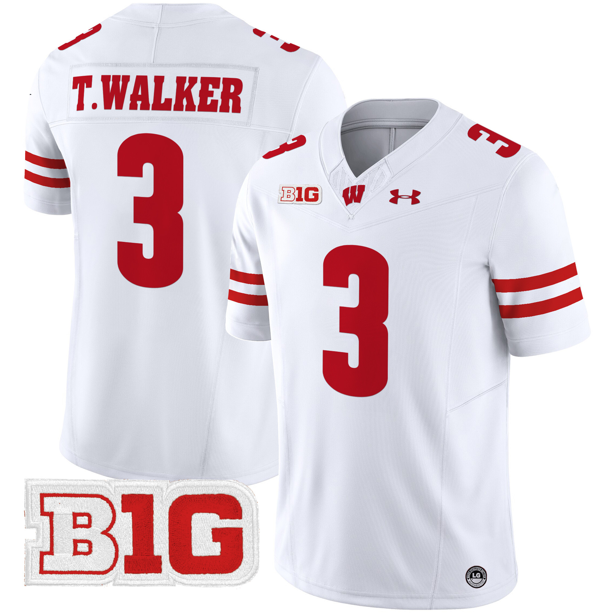 Wisconsin Badgers Vapor Limited Jersey - All Stitched #26 XEFJKGXV