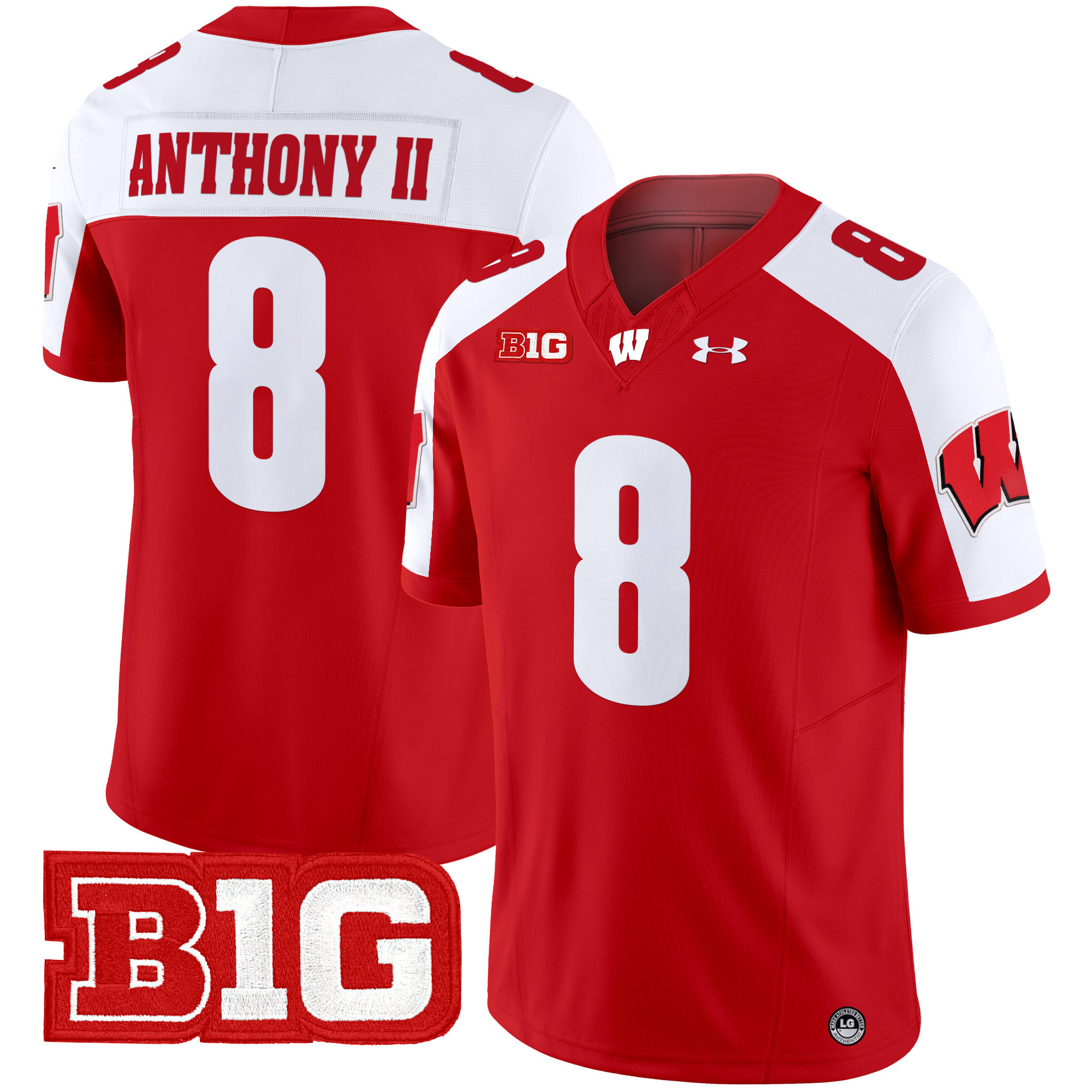 Wisconsin Badgers Vapor Limited Jersey - All Stitched #3 B8IWCGXV