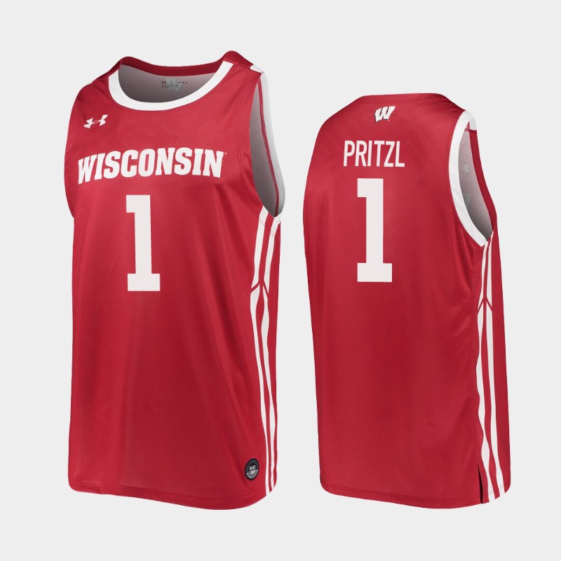 Wisconsin Badgers Wisconsin Badgers Brevin Pritzl Red -20 College Jersey KQYVCGXV