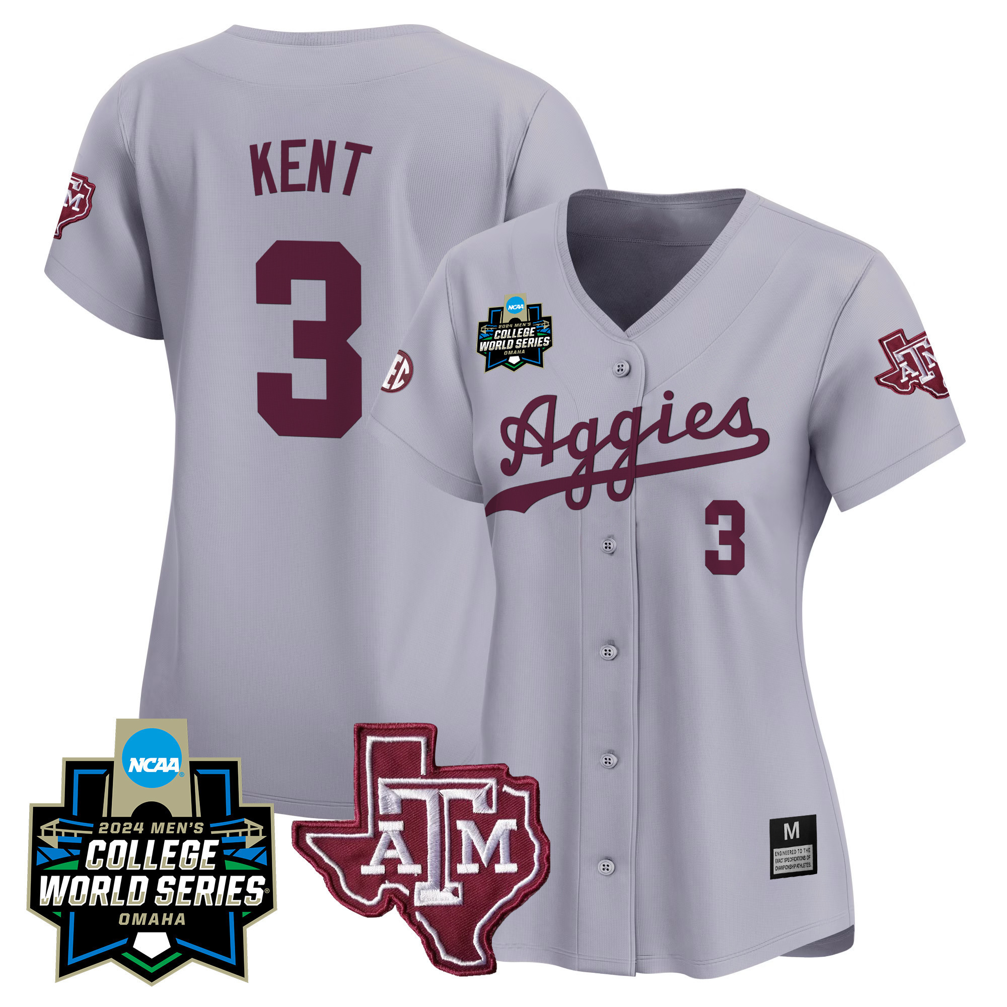 Wo Texas A&ampM Aggies College World Series Vapor Premier Limited Jersey - All Stitched #11 TKEFXGXV