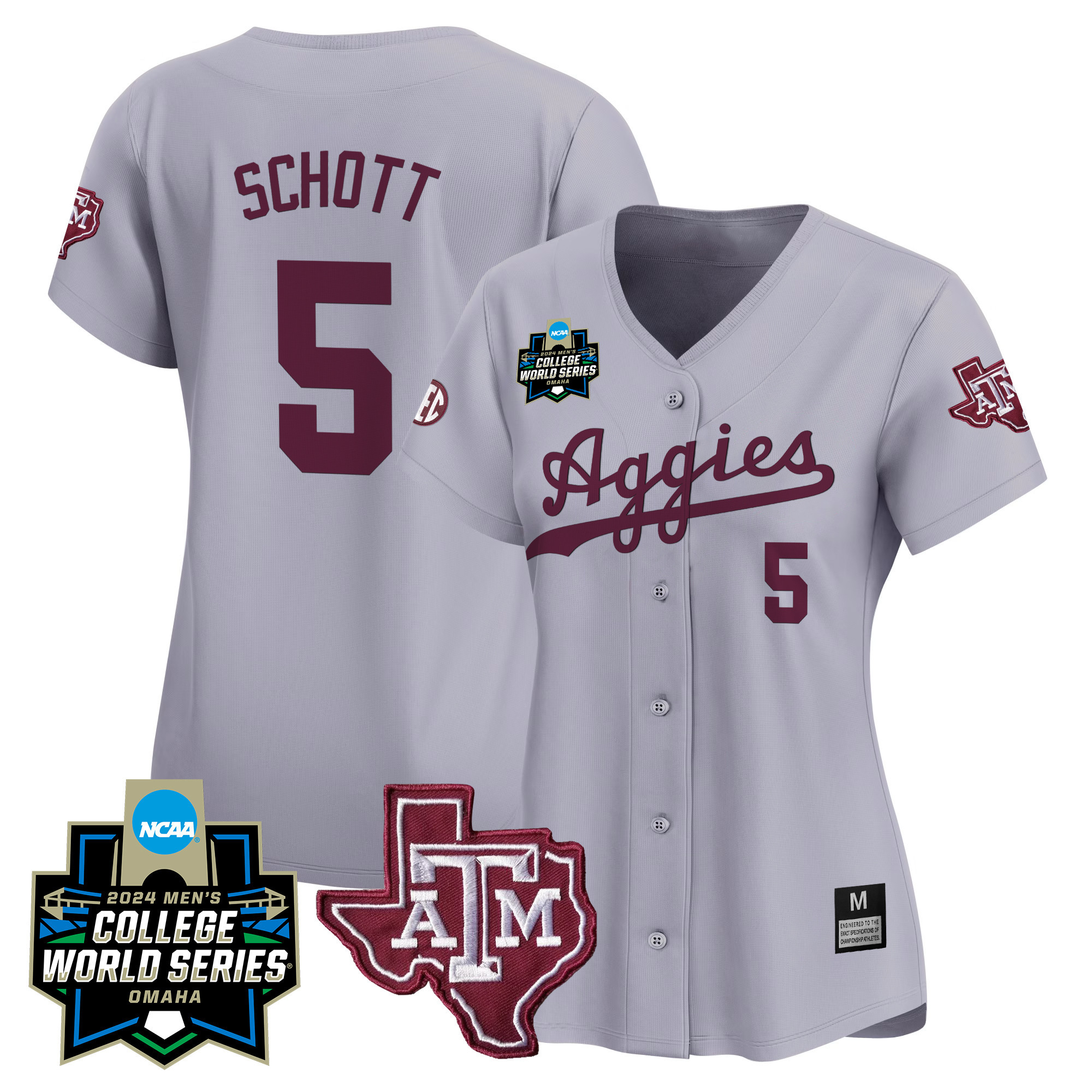 Wo Texas A&ampM Aggies College World Series Vapor Premier Limited Jersey - All Stitched #14 XYLZTGXV