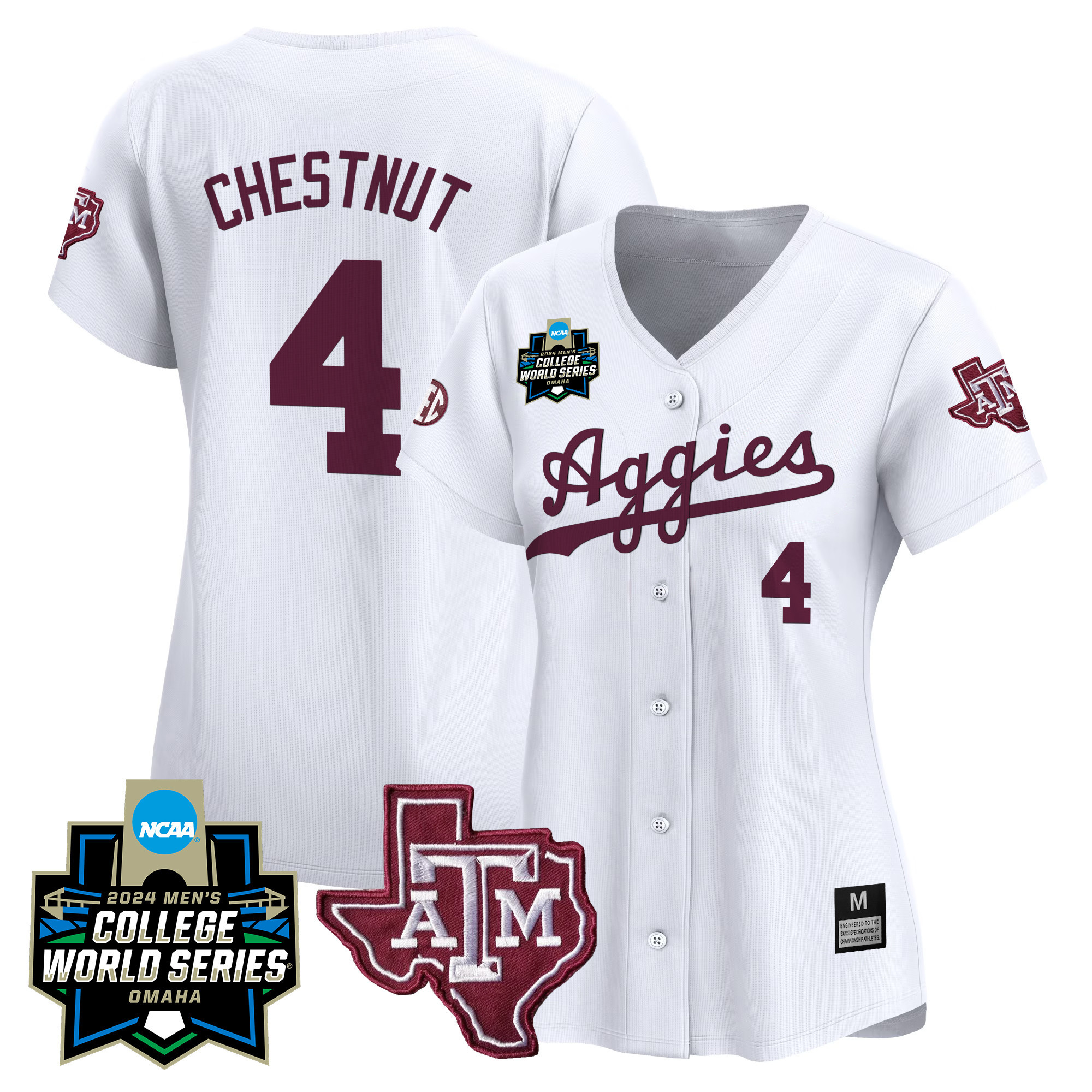 Wo Texas A&ampM Aggies College World Series Vapor Premier Limited Jersey - All Stitched #23 T5F9BGXV