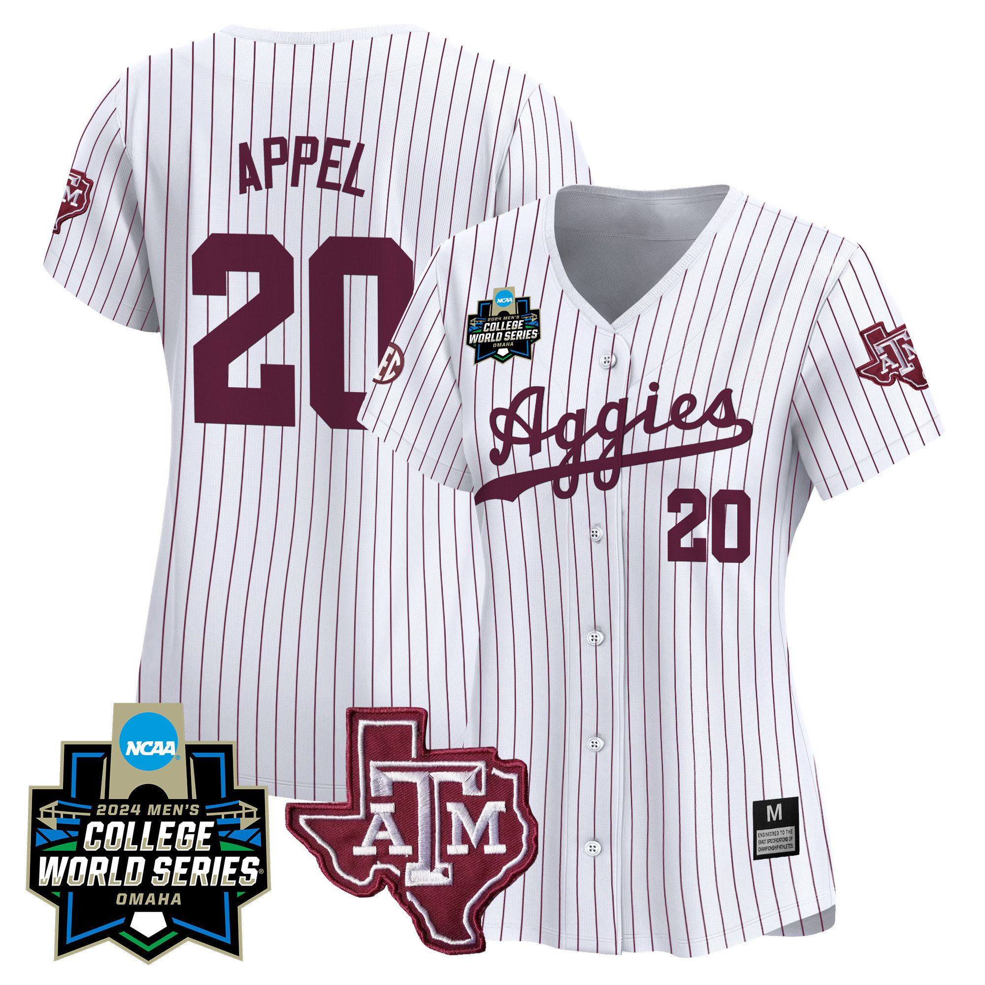 Wo Texas A&ampM Aggies College World Series Vapor Premier Limited Jersey - All Stitched #29 6PTO6GXV