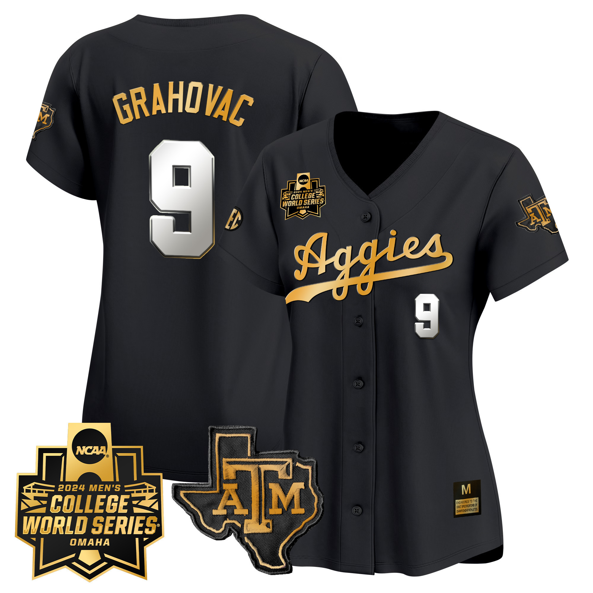 Wo Texas A&ampM Aggies College World Series Vapor Premier Limited Jersey - All Stitched #34 N9UL5GXV