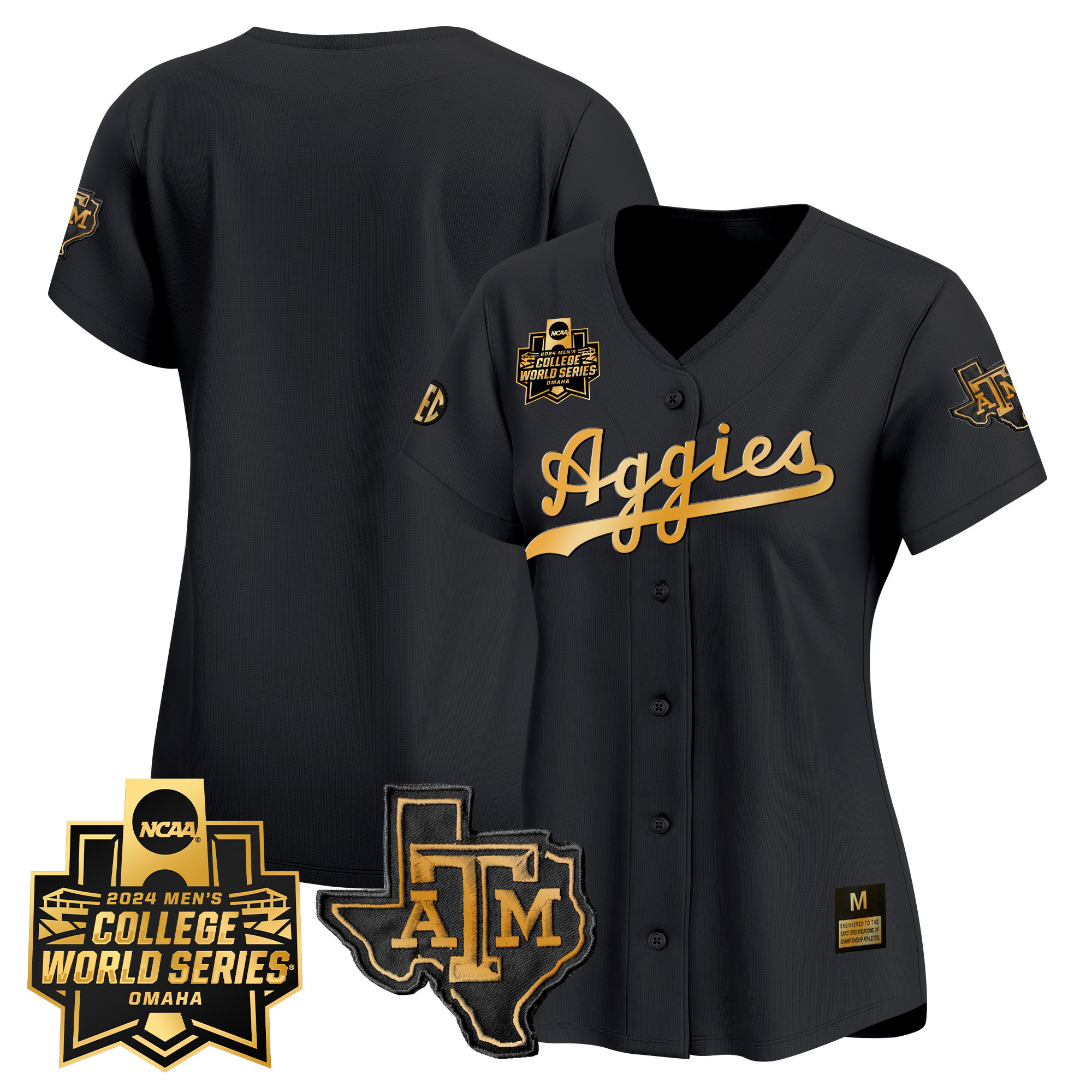Wo Texas A&ampM Aggies College World Series Vapor Premier Limited Jersey - All Stitched #40 SCRPEGXV