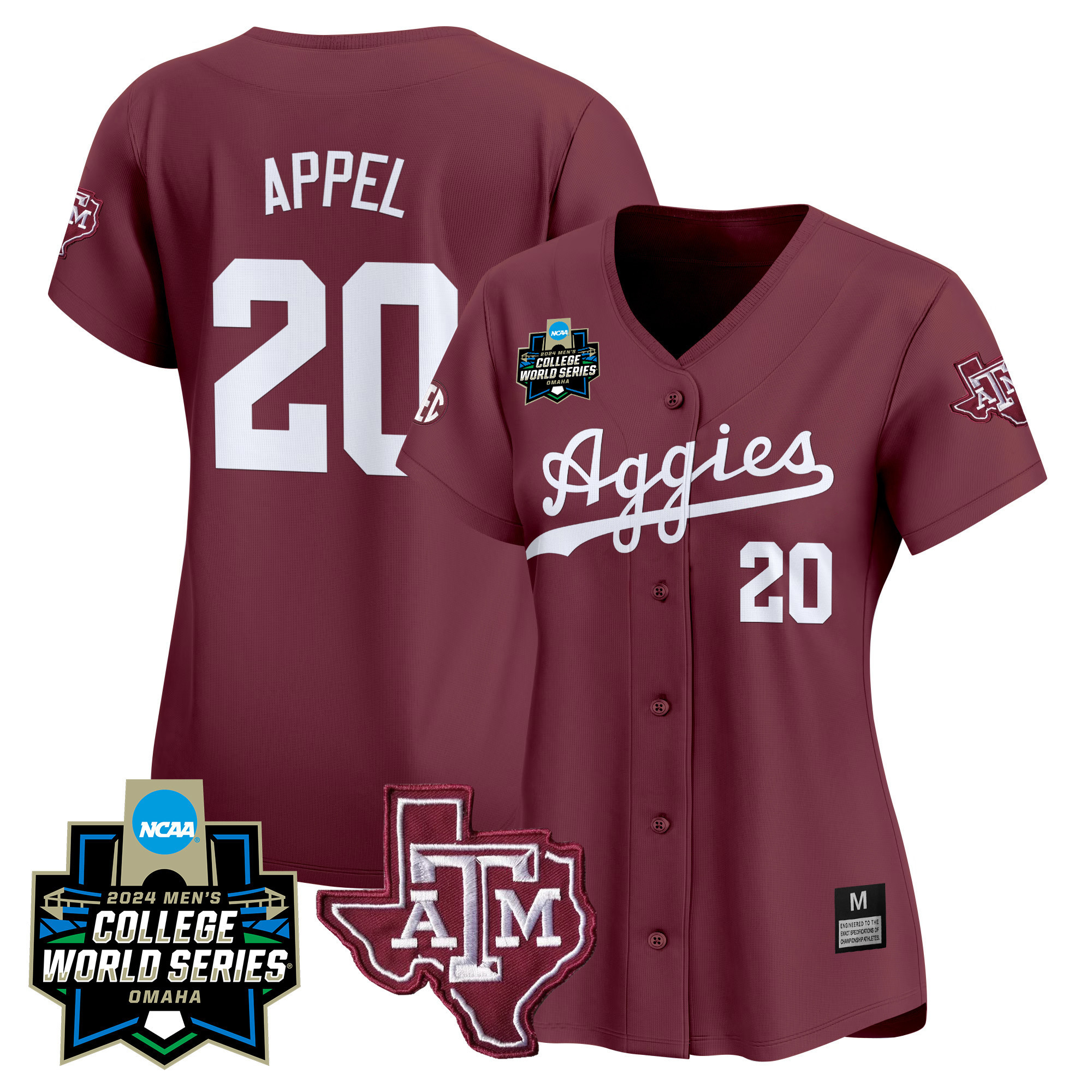 Wo Texas A&ampM Aggies College World Series Vapor Premier Limited Jersey - All Stitched #5 8UPVJGXV