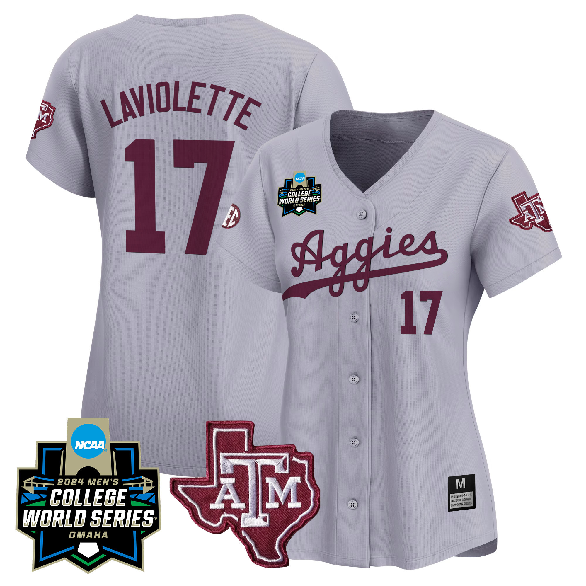 Wo Texas A&ampM Aggies College World Series Vapor Premier Limited Jersey - All Stitched #9 GWXMWGXV