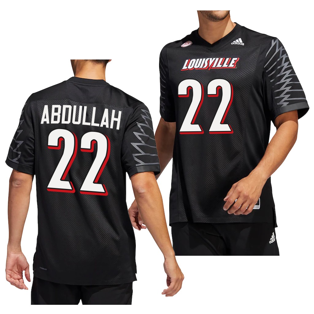 Yasir Abdullah Louisville Cardinals #22 Black Jersey 2022-23 Premier Uniform PX9LQGXV