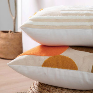 Alternative view of 45x45cm Modern Geometric Soft Cozy Pillow Cover