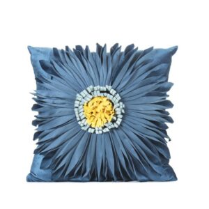 Alternative view of Cushion Cover Decorative Modern Artistic Blue