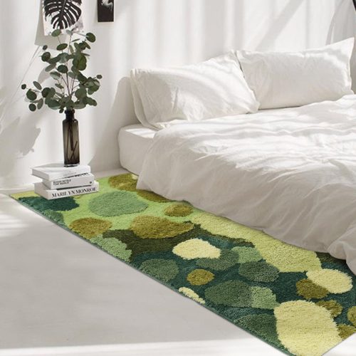 3d Stereo Moss Area Rug For Living Room