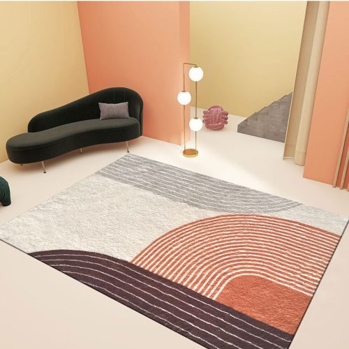 Luxury Imitation Cashmere Rectangle Fluffy Soft Carpet