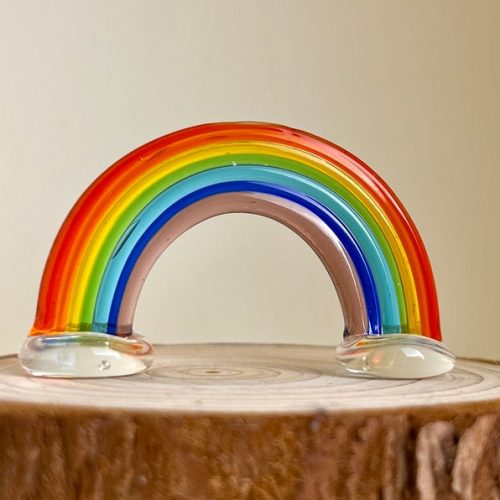 Glass Rainbow, Handmade Rainbow Glass, Cute Glass